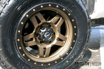 Toyota Tacoma with 18in Fuel Anza Wheels