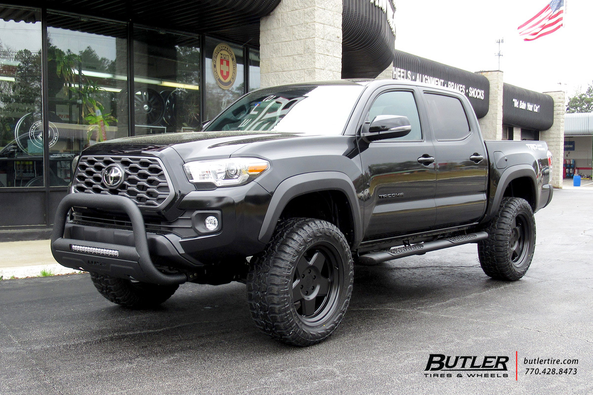Toyota Tacoma with 20in Black Rhino Realm Wheels