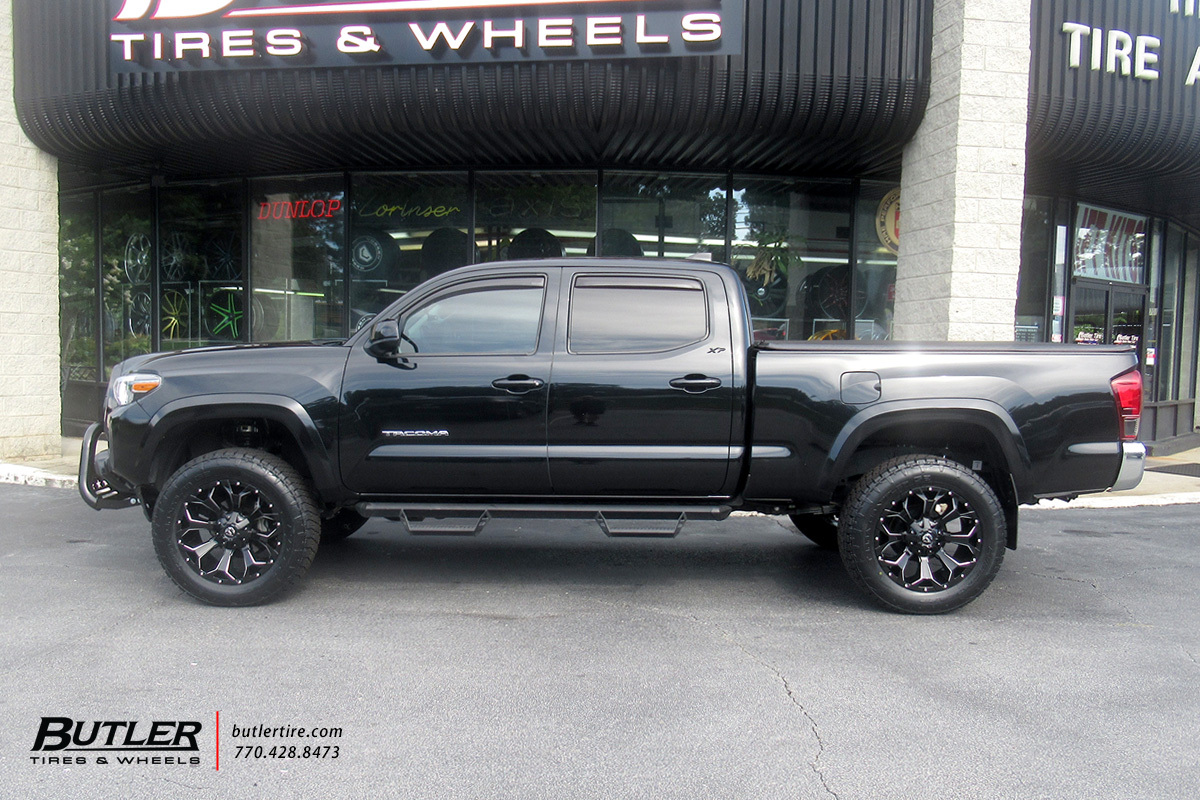 Toyota Tacoma with 20in Fuel Assault Wheels