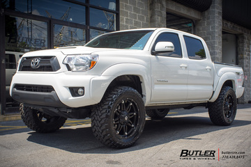 Toyota Tacoma with 20in Fuel Hostage Wheels
