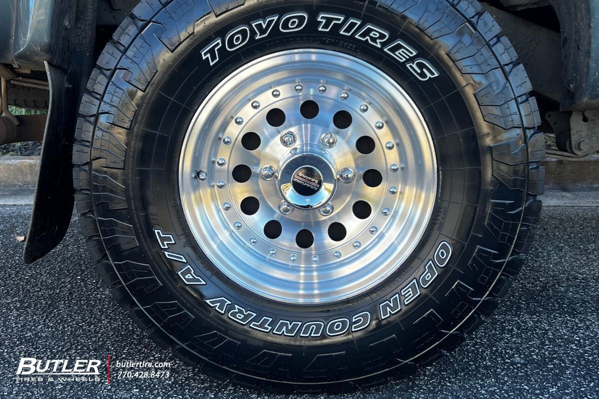 Toyota Tacoma LX with  15x8 American Outlaws Wheels