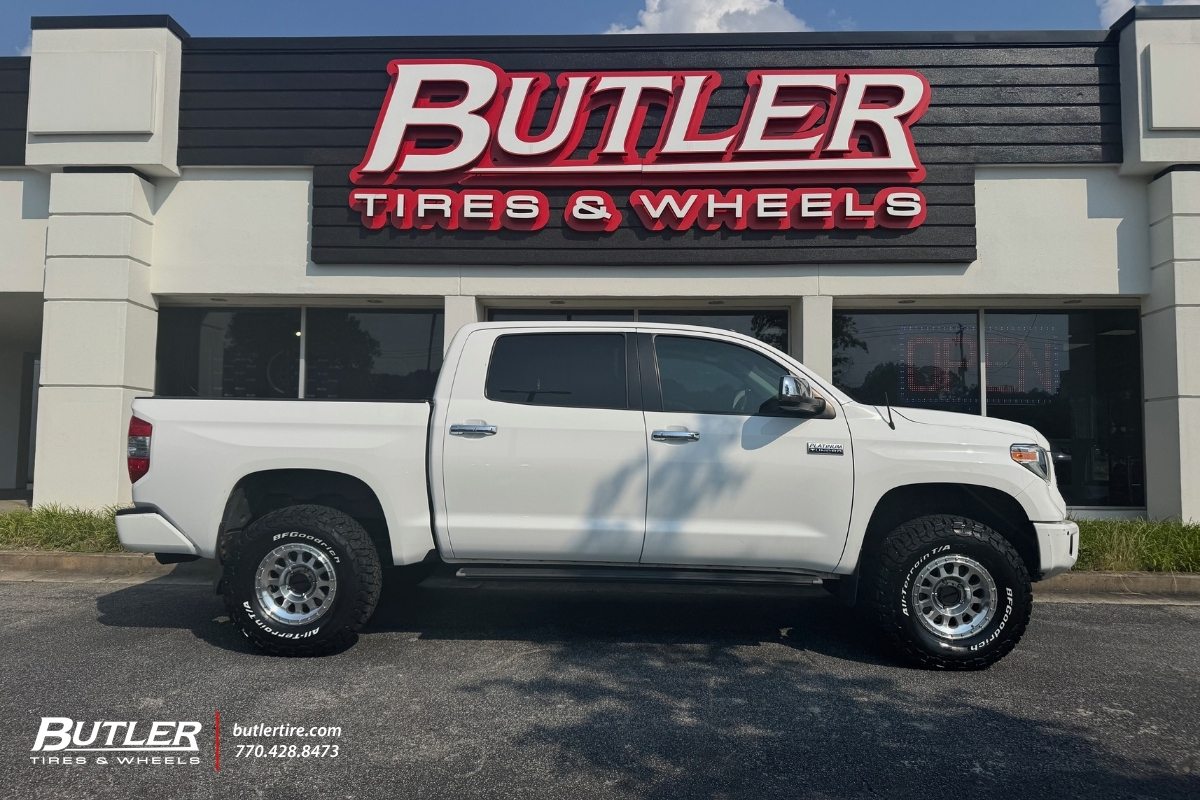 2019 Toyota Tundra with 17” Method 315 wheels and BFGoodrich tires