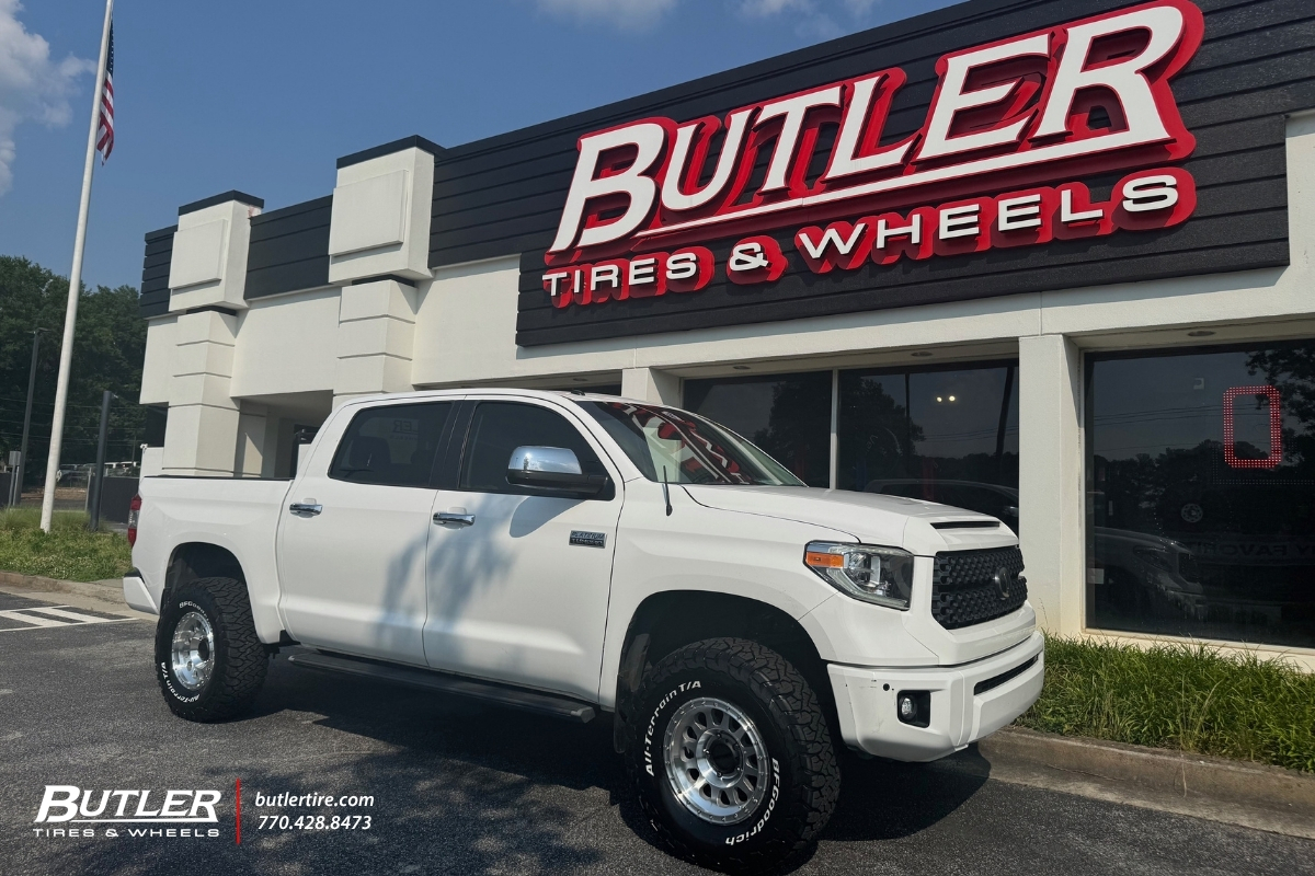 2019 Toyota Tundra with 17” Method 315 wheels and BFGoodrich tires