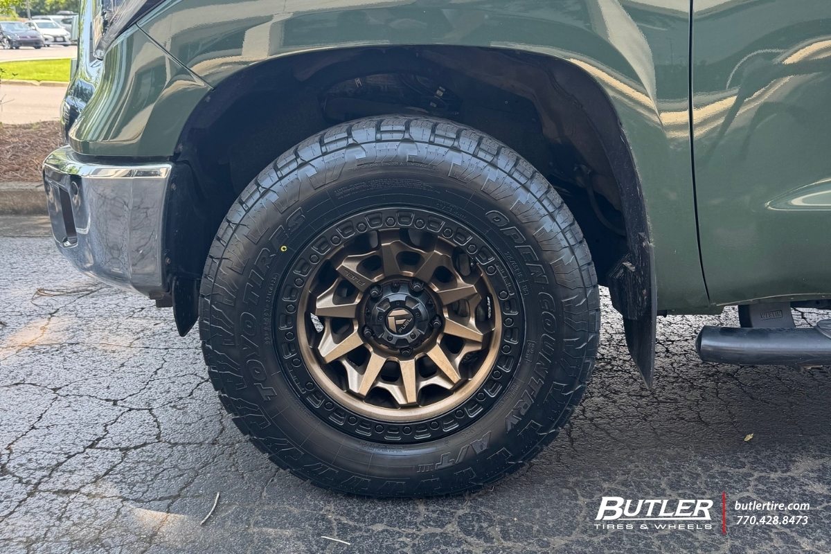 Toyota Tundra with 18in Fuel Covert  Wheels