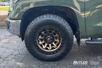 Toyota Tundra with 18in Fuel Covert  Wheels