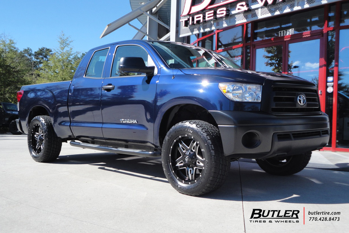 Toyota Tundra with 20 Fuel Full Blown Wheels