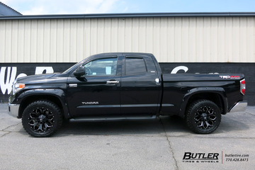 Toyota Tundra with 20in Fuel Assault Wheels