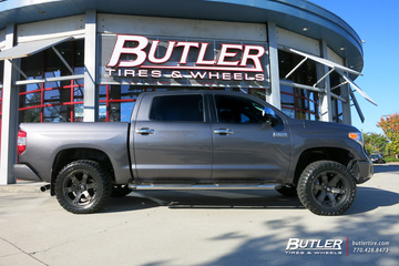 Toyota Tundra with 20in Fuel Beast Wheels