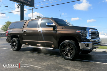 Toyota Tundra with 20in Fuel Vapor Wheels