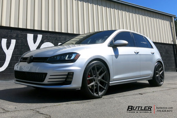 VW GTI with 19in TSW Geneva Wheels