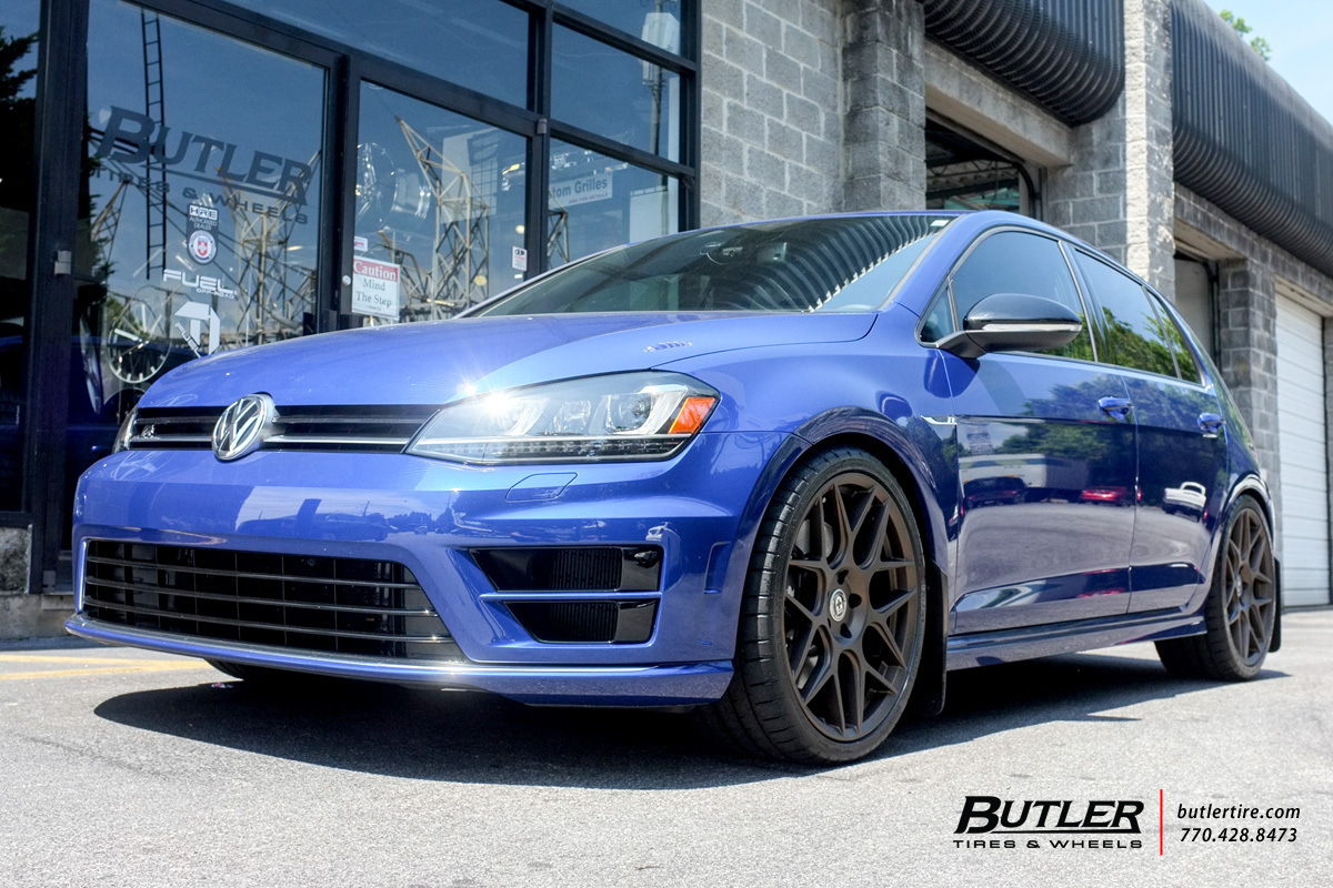 VW Golf with 19in HRE FF01 Wheels