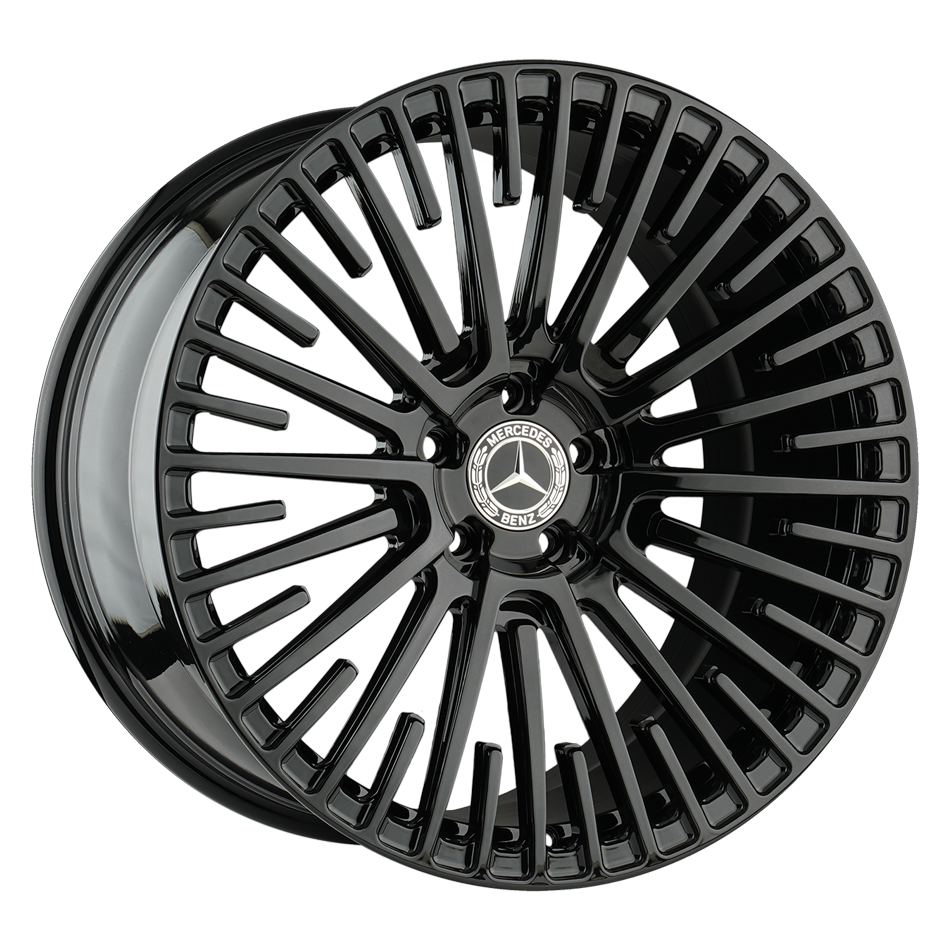 AG Luxury AGL65 Wheels Custom Gloss Black Finish