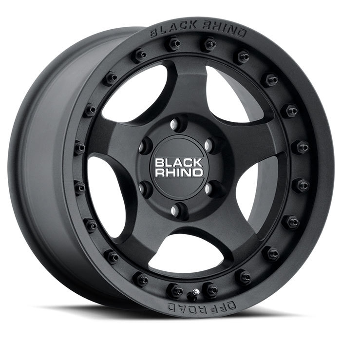 Black Rhino Bantam Textured Black Finish Off Road Wheels