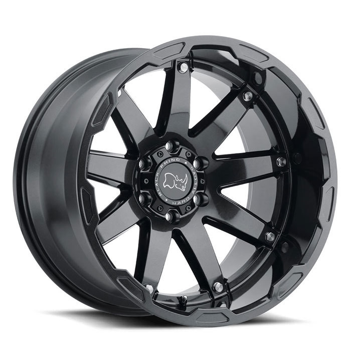 Black Rhino Oceano Gun Black with Stainless Bolts Finish Off Road Wheels