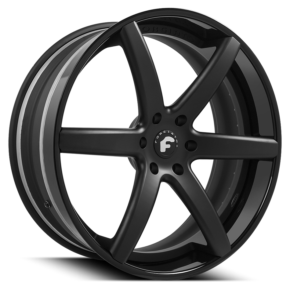 Forgiato F2.20 Black Finish Wheels