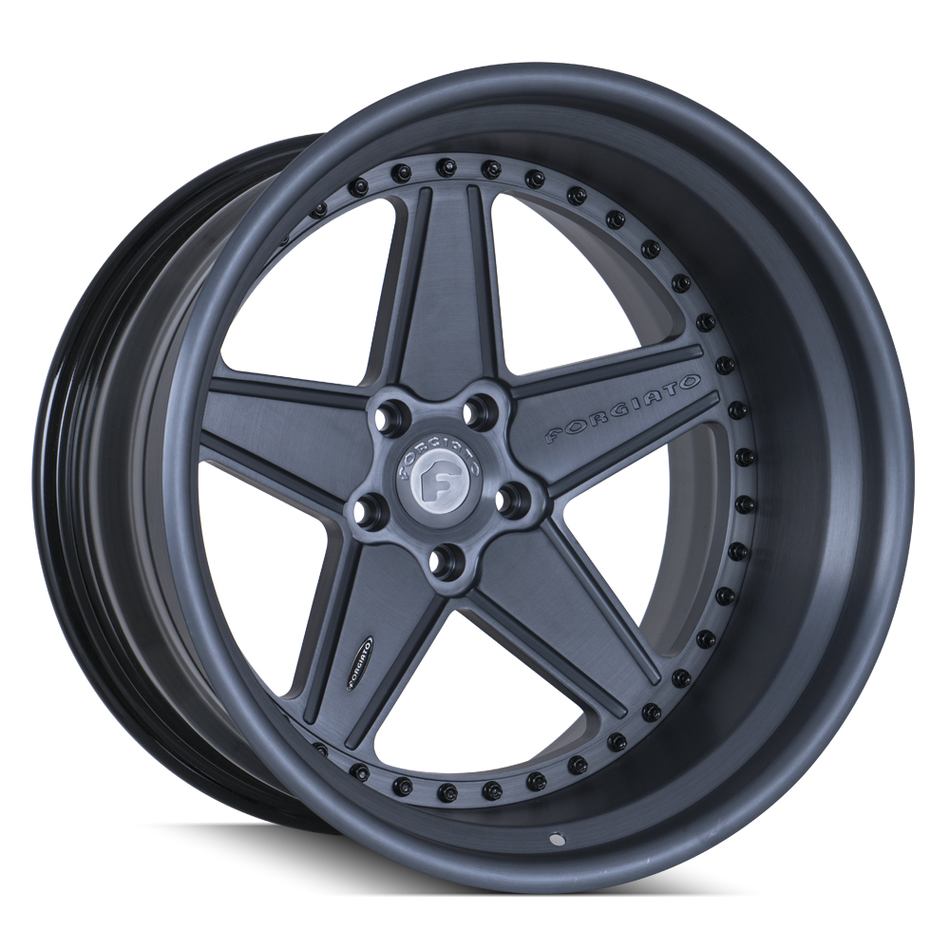 Forgiato FV1 Anodized Gray Finish Wheels