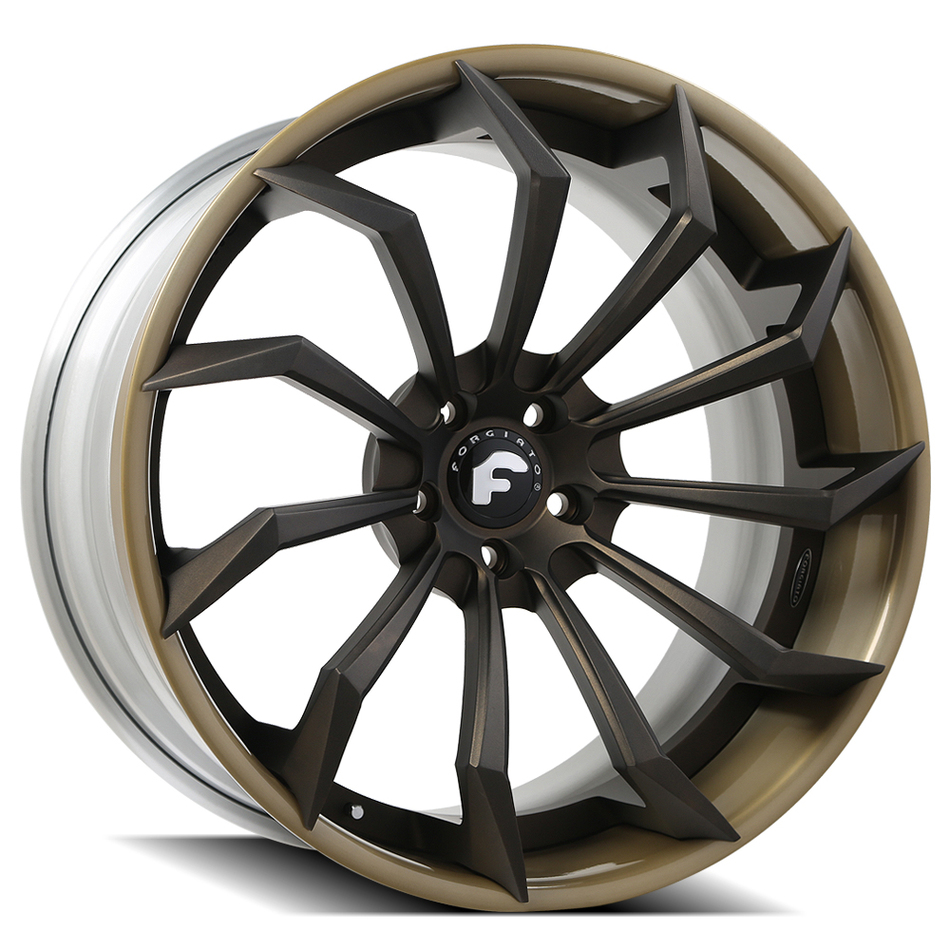Forgiato Navaja-ECX Metallic Brown Finish Wheels