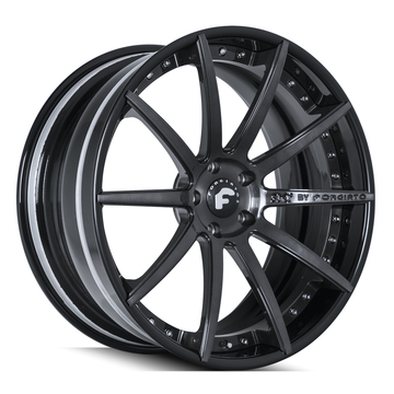 Forgiato S206 Black Finish Wheels
