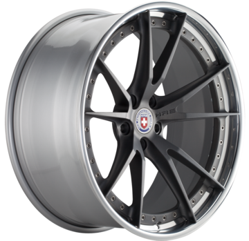 HRE S104 Brushed Tinted Face with Polished Lip Finish Wheels