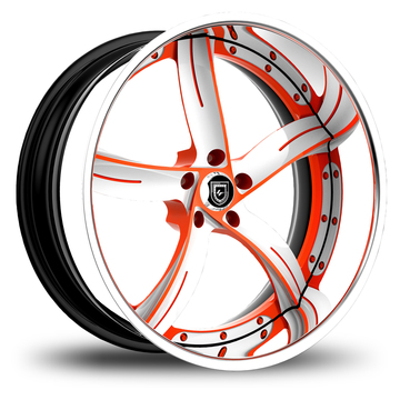 Lexani 735 Custom Painted Finish Wheels