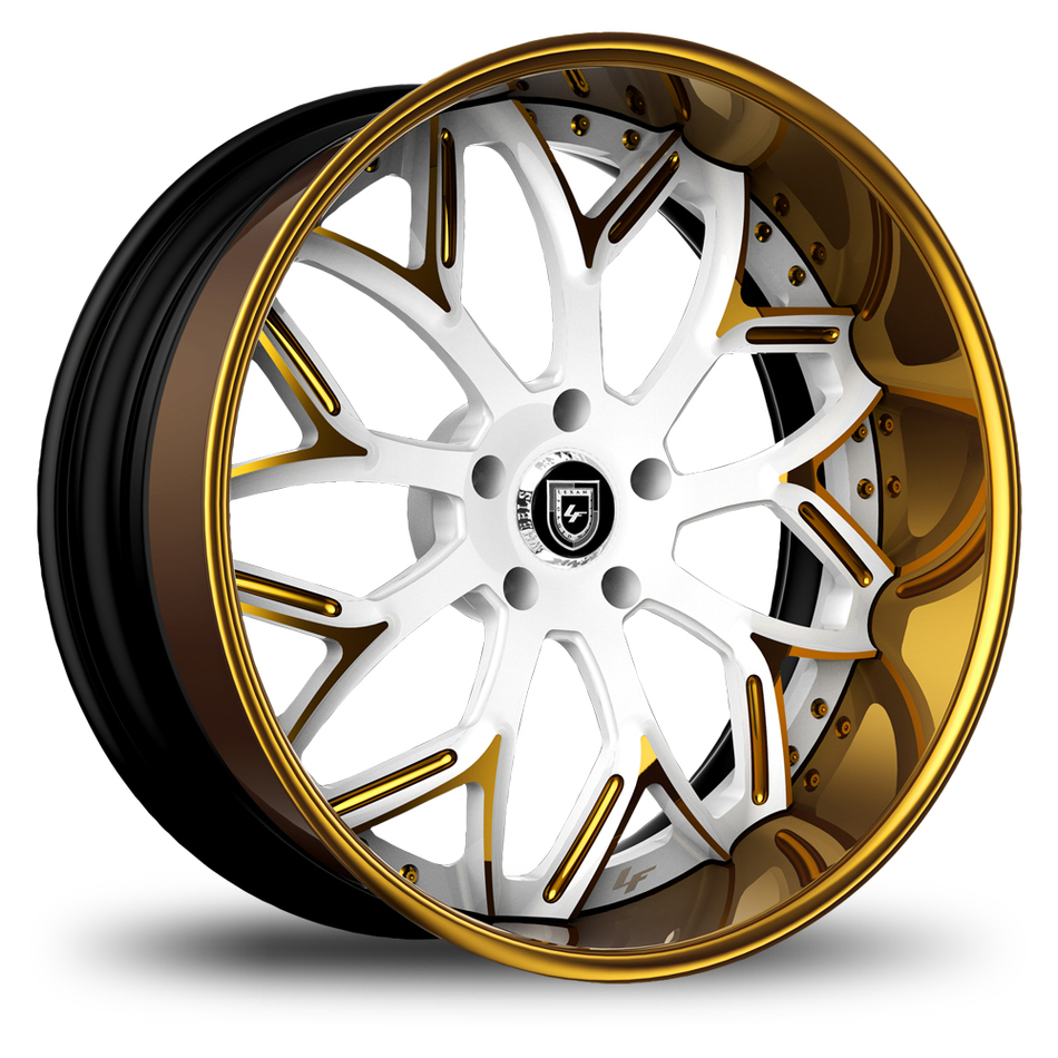 Lexani 750 Bulgari Custom Painted Finish Wheels