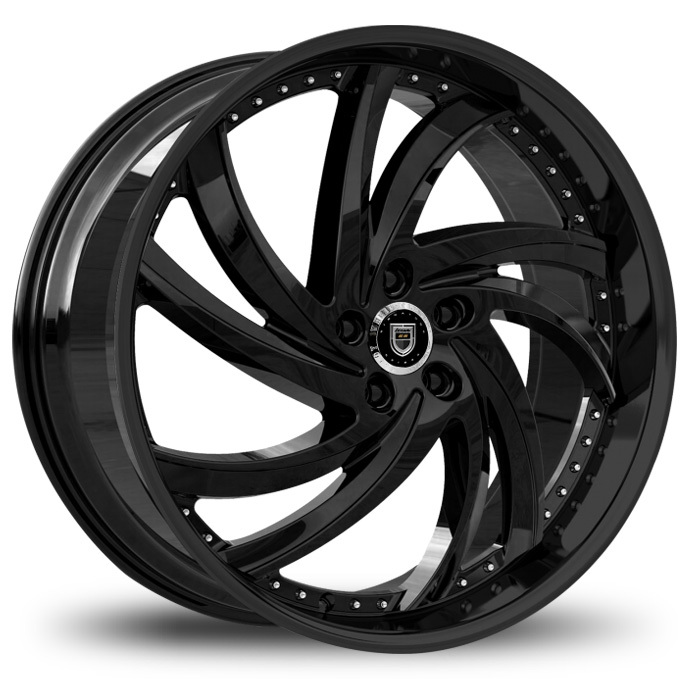 Lexani Turbine Wheels - Full Black Finish