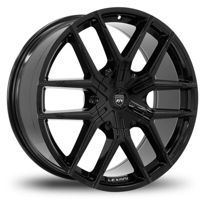 Lexani Vertigo Wheels - Gloss Black Finish