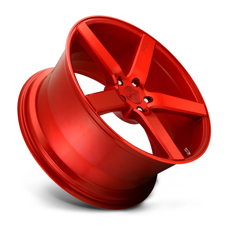 Niche Milan M187 Candy Red Finish Wheels