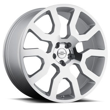 Redbourne Hercules Silver with Mirror Cut Face Finish Wheels