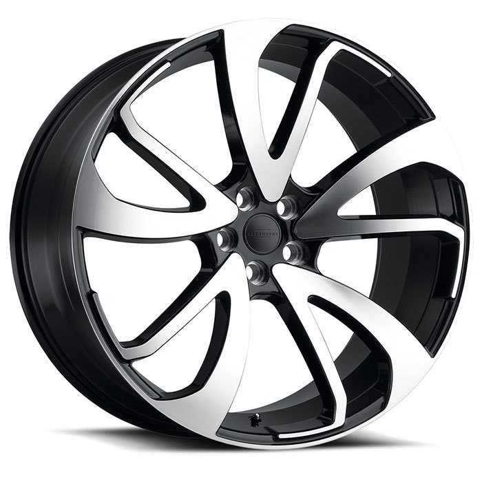 Redbourne Vincent Wheels Gloss Black with Mirror Cut Face Finish