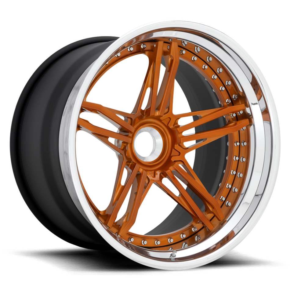 Rotiform ARA Forged Brushed Candy Copper Finish Wheels