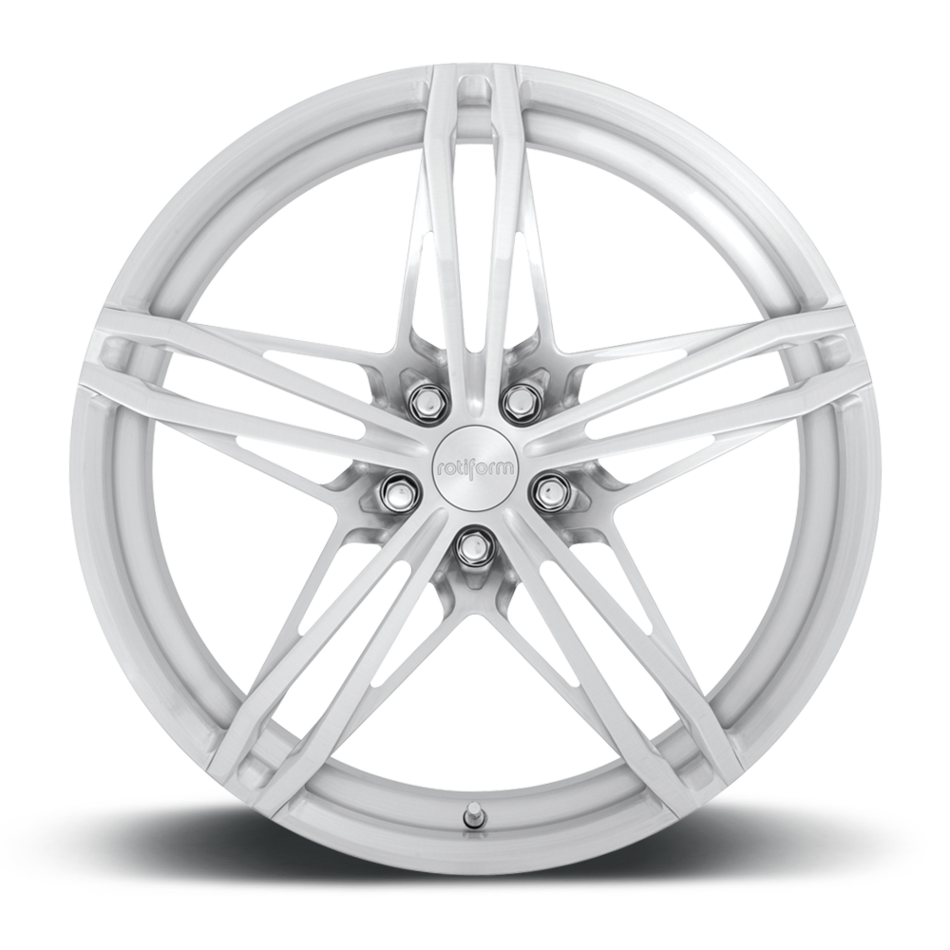 Rotiform ARA Forged Brushed Gloss Clear Finish Wheels