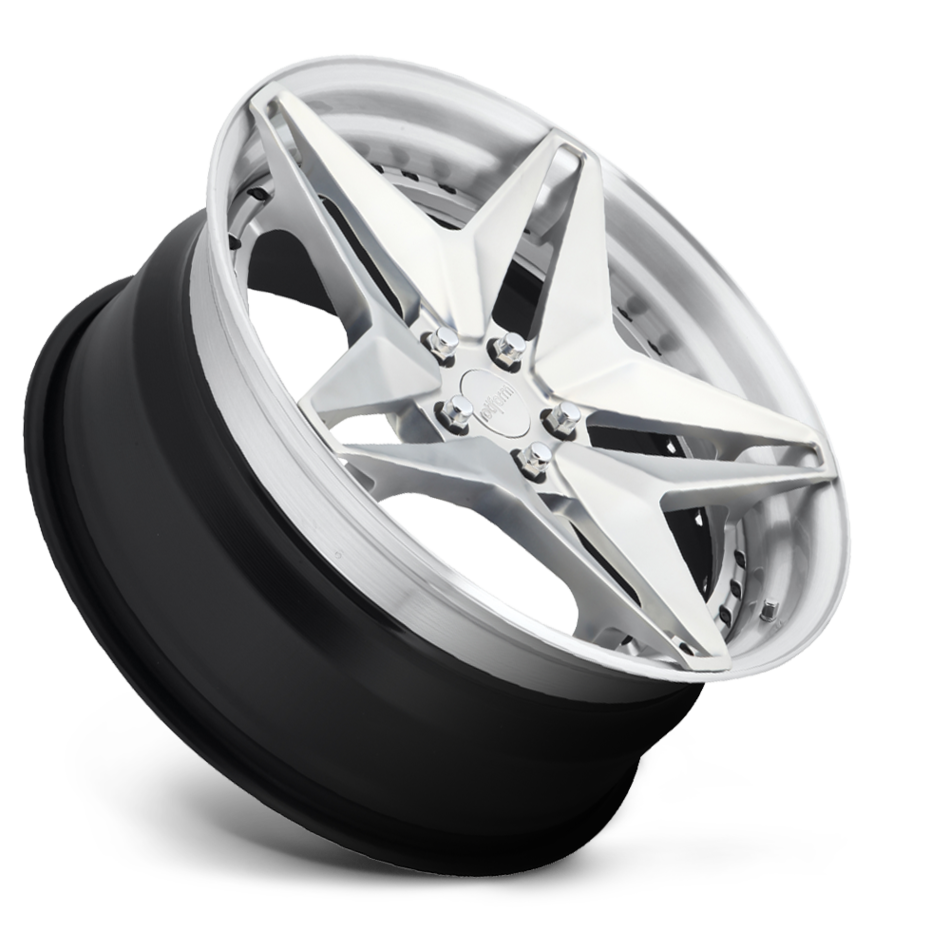 Rotiform AVV Forged Custom Hi Luster Polished with Matte Clear Finish Wheels
