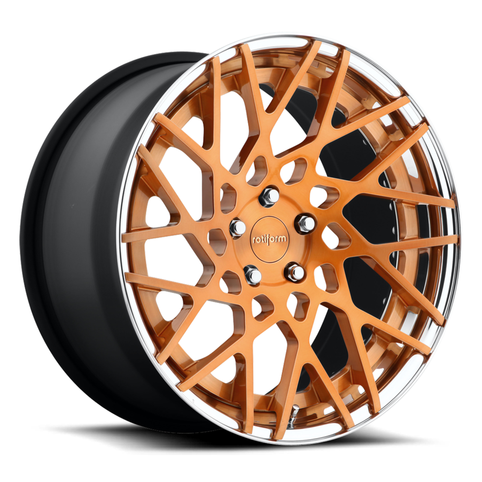 Rotiform BLQ-T Forged Custom Rose Gold Finish Wheels