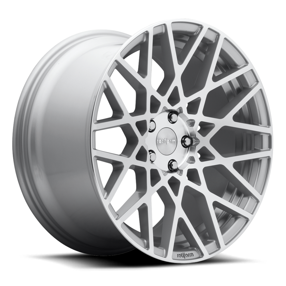 Rotiform BLQ Silver and Machined Finish Wheels