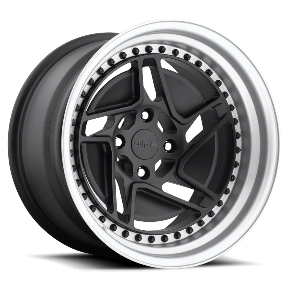Rotiform CHD-T Forged Custom Matte Black Finish Wheels