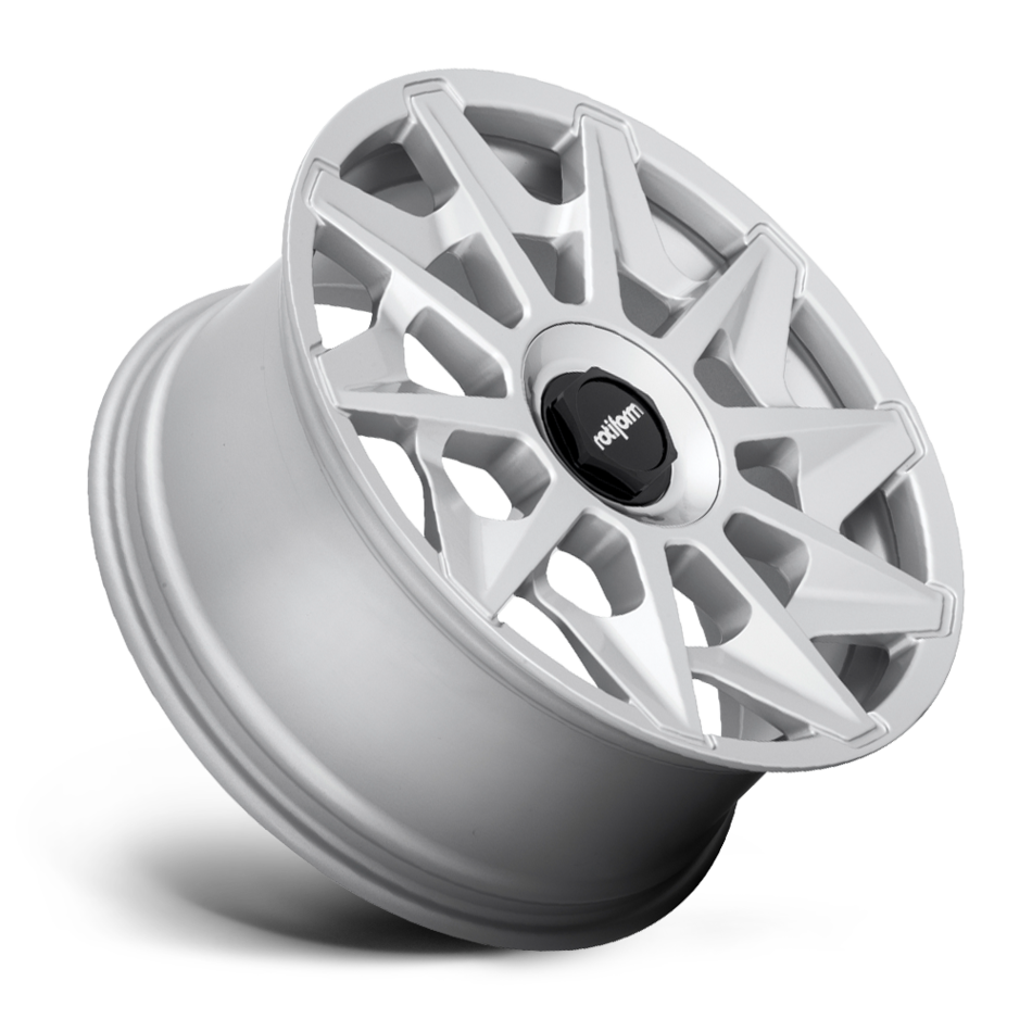 Rotiform CVT Gloss Silver Finish Wheels