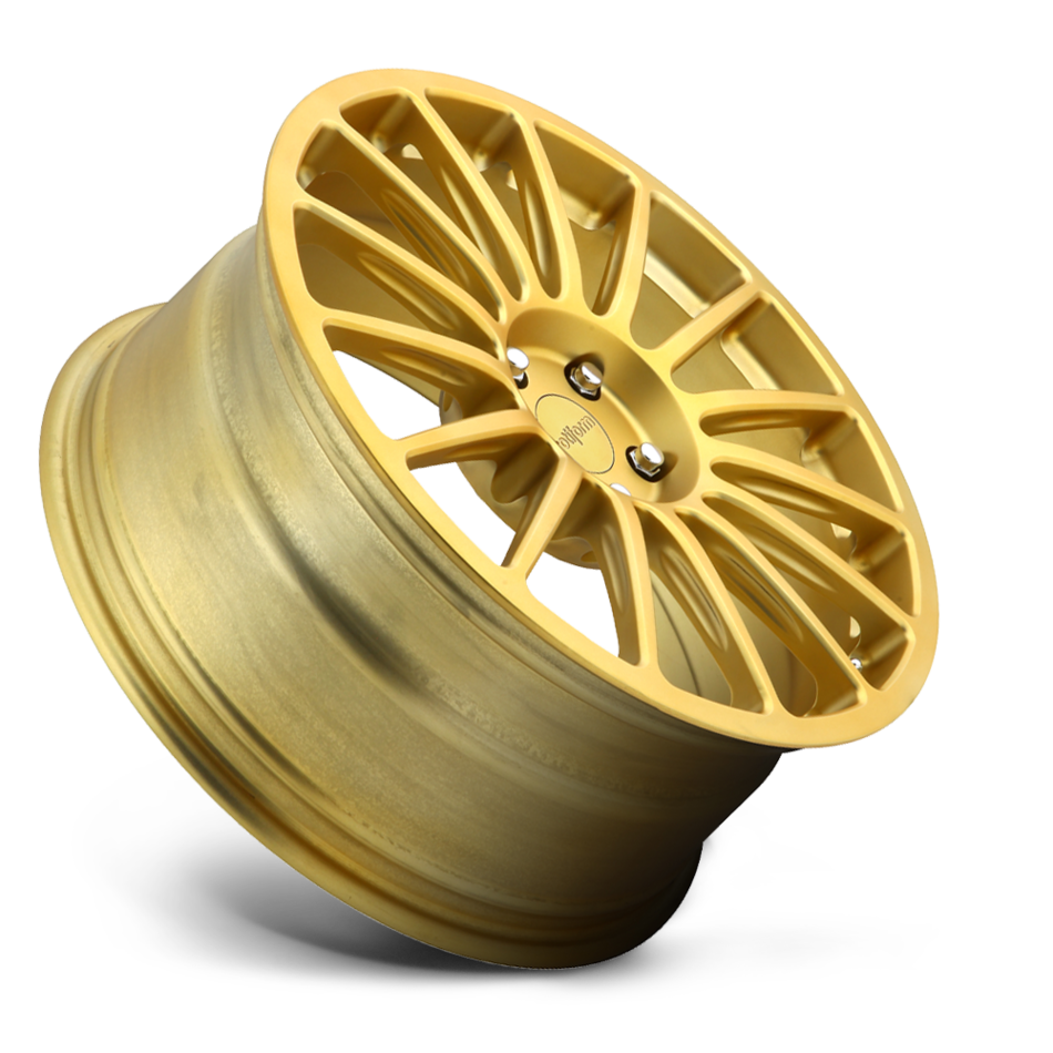 Rotiform DUS Forged Custom Matte Gold Finish Wheels