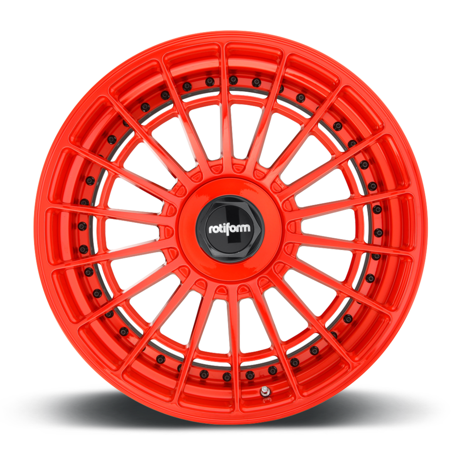 Rotiform LAS-R Forged Custom Candy Red Finish Wheels