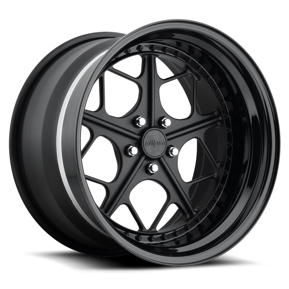 Rotiform LGB Forged Custom Matte Black Finish Wheels