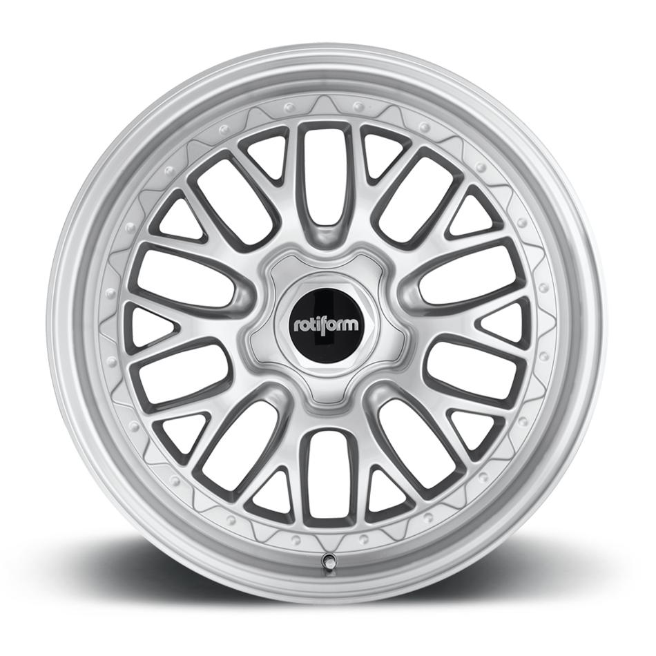 Rotiform LSR Silver and Machined Finish Wheels