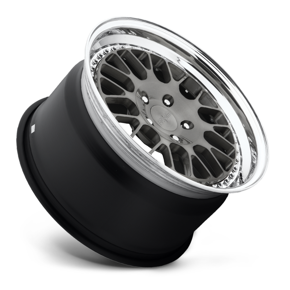 Rotiform LVS Forged Custom Brushed DDT Face with Polished Lip Finish Wheels