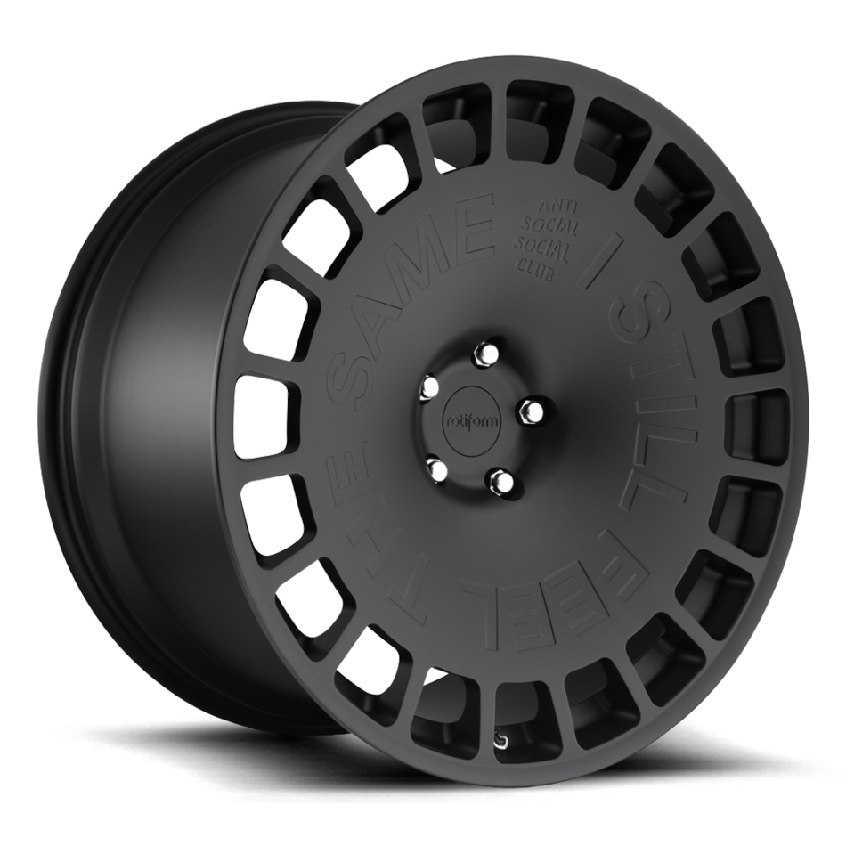 Rotiform VCE Forged Custom Matte Black Finish Wheels
