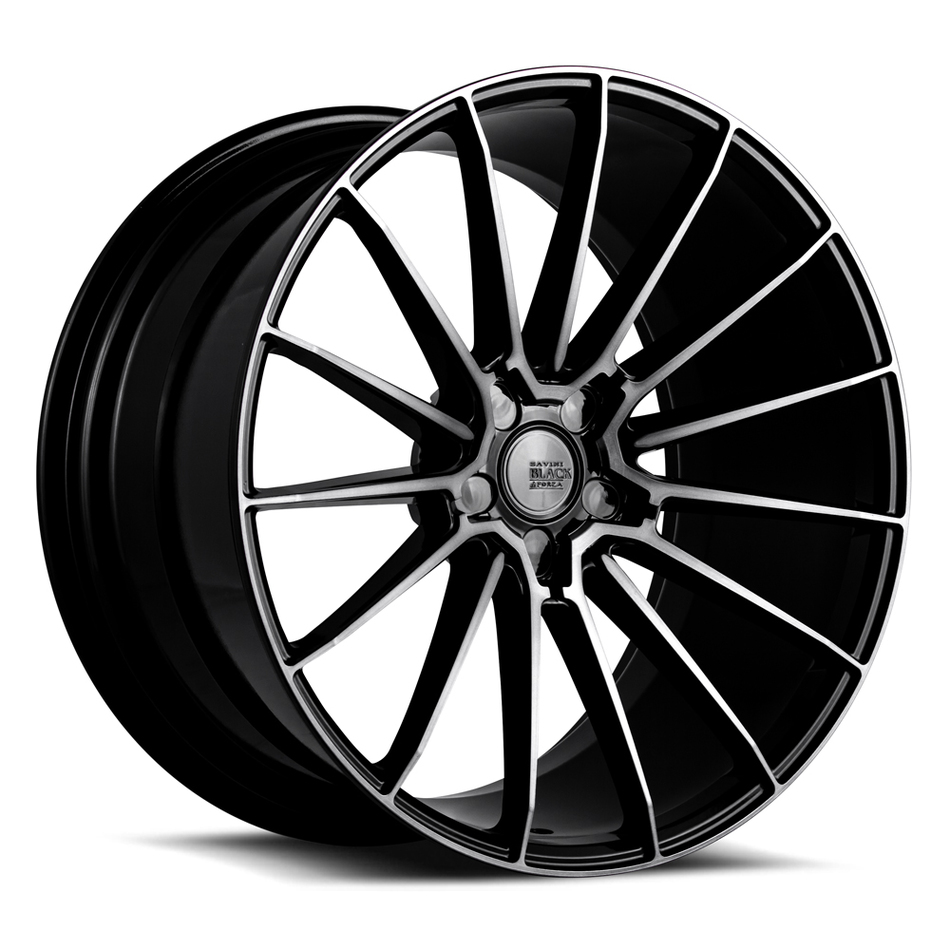 Savini Black di Forza BM16 Wheels - Gloss Black with Double Dark Tint Finish