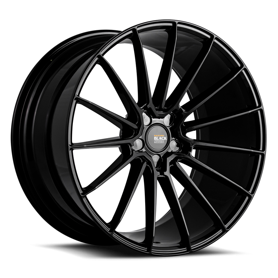 Savini Black di Forza BM16 Wheels - Gloss Black Finish