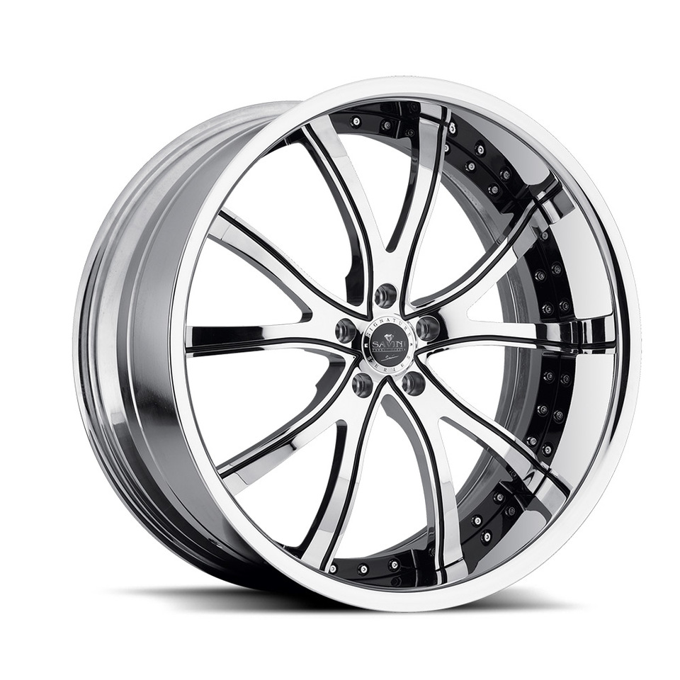 Savini Forged SV46s Chrome XLT Wheels
