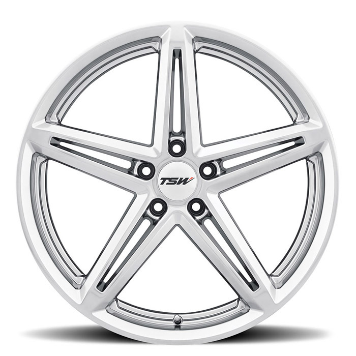 TSW Molteno Hyper Silver Finish Wheels