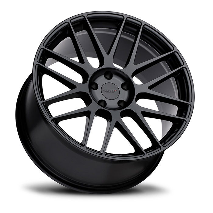 TSW Nord Semi Gloss Black Finish Wheels