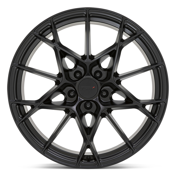 TSW Sector Wheels Semi Gloss Black Finish