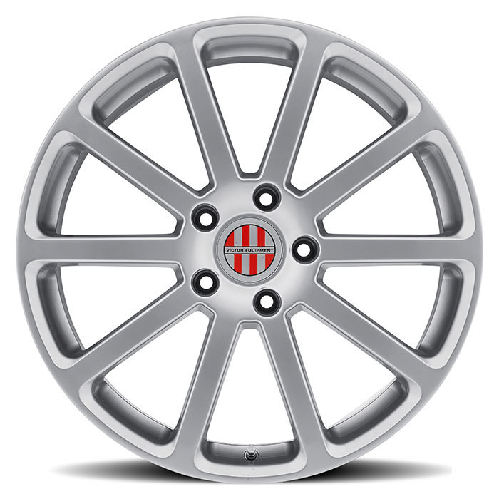 Victor Equipment Zehn Hyper Silver Porsche Wheels - Face
